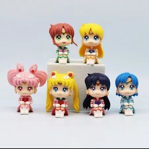 Sailor Moon Team Q Version Anime Action Figure New